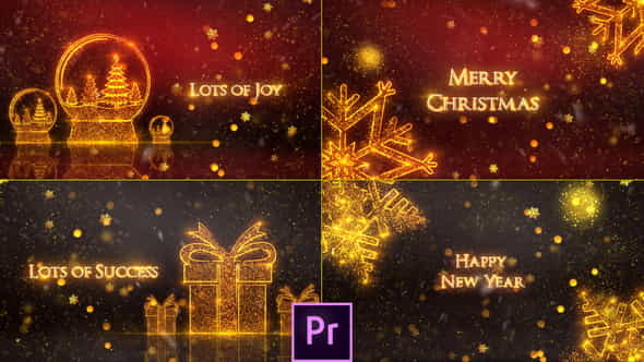 Christmas Greeting Card - Premiere - VideoHive 25133853