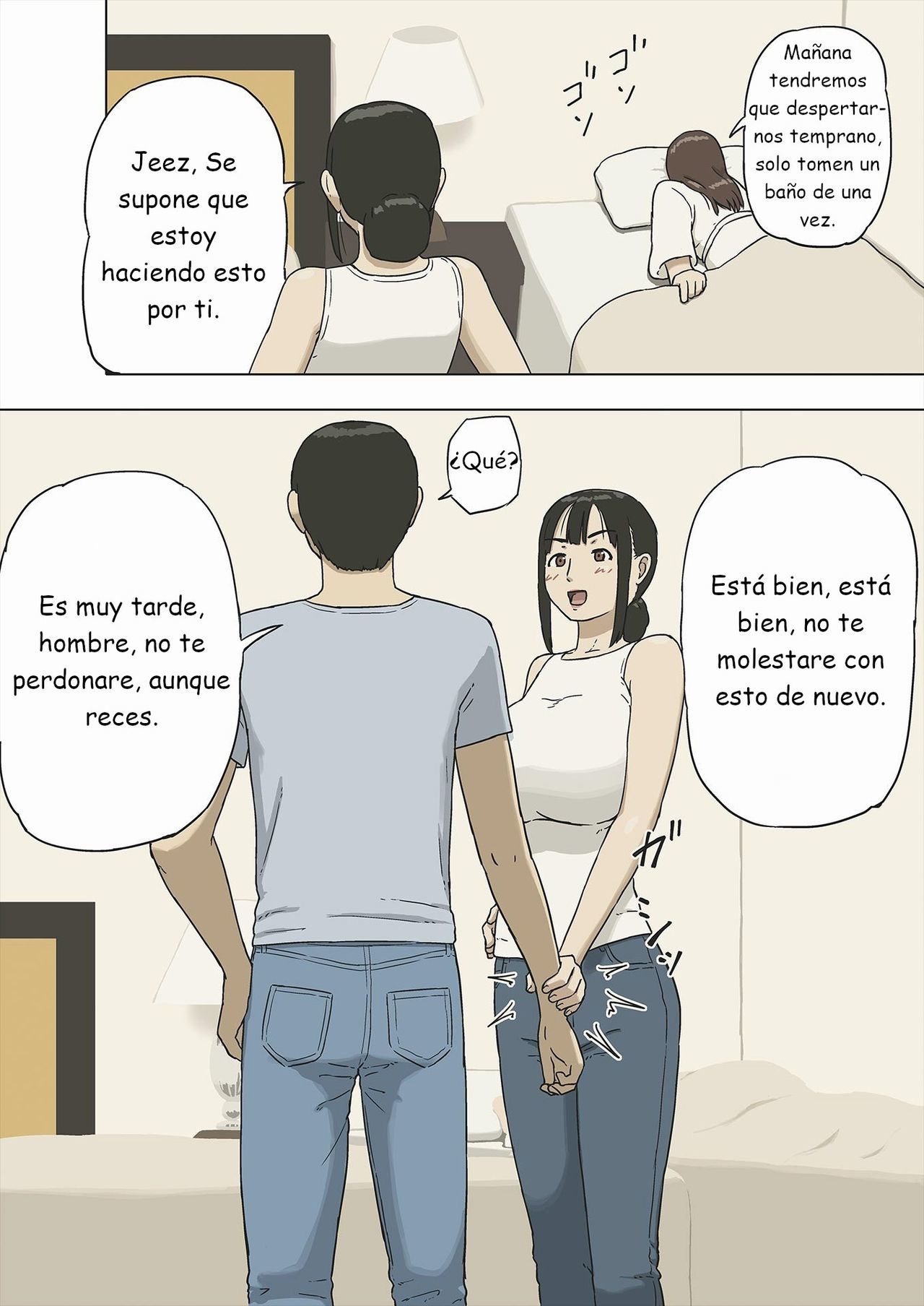 [Izayoi no Kiki] Share 2 Kaa-san tte Muriyari Saretari Suru no Suki na no  Share 2 ¿A mamá le gusta que la cojan contra su voluntad [Spanish] [Black Adam]
