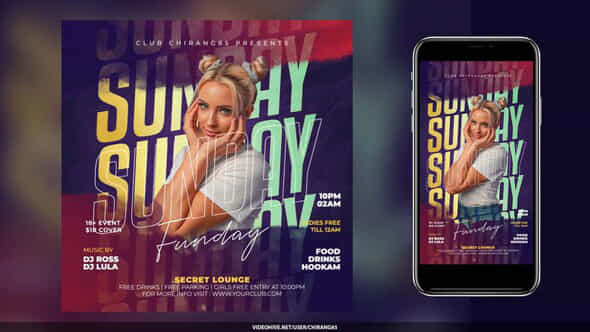 Night Club Flyer V20 - VideoHive 59343949