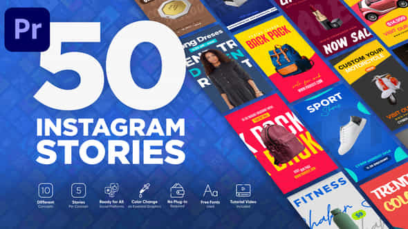 Discount Instagram Stories - VideoHive 45084388