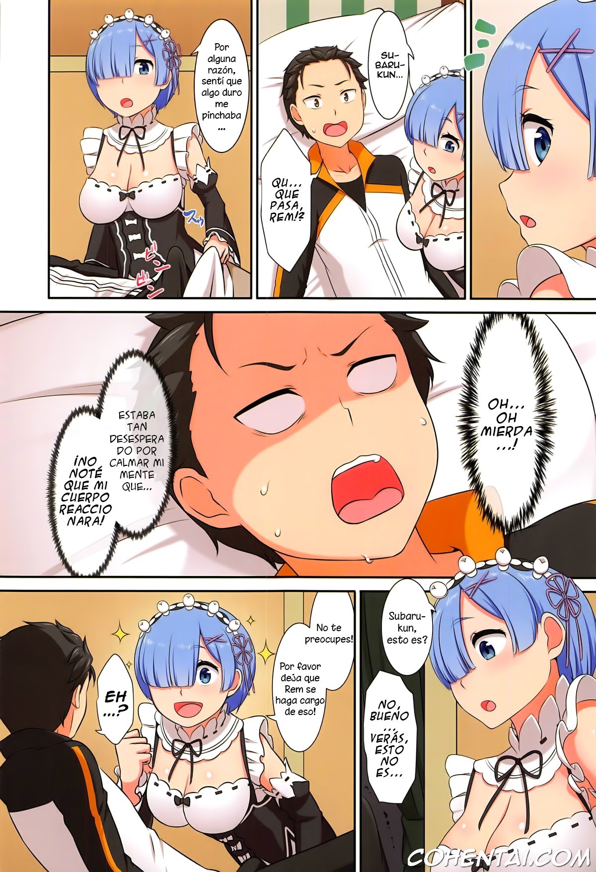 Rem de Atatamarimasu ka? (Re:Zero kara Hajimeru Isekai Seikatsu) xxx comics manga porno doujin hentai español sexo 