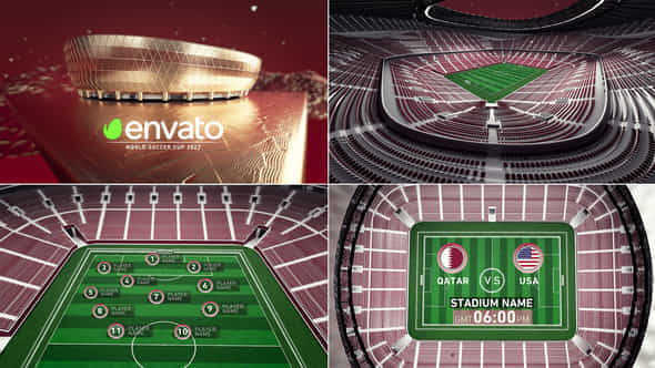 World Soccer Qatar - VideoHive 40691674