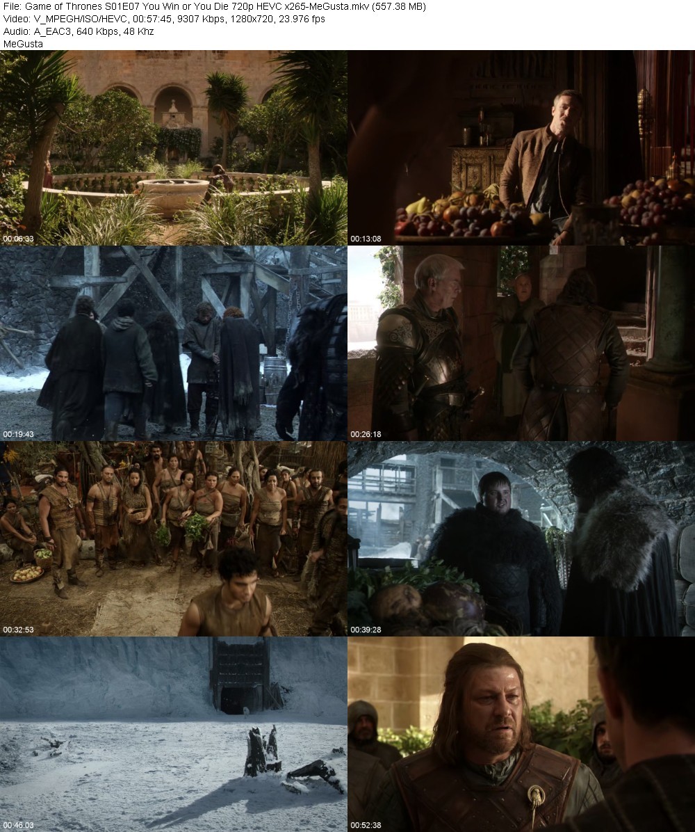 Game of Thrones S01E07 You Win or You Die 720p HEVC x265-MeGusta