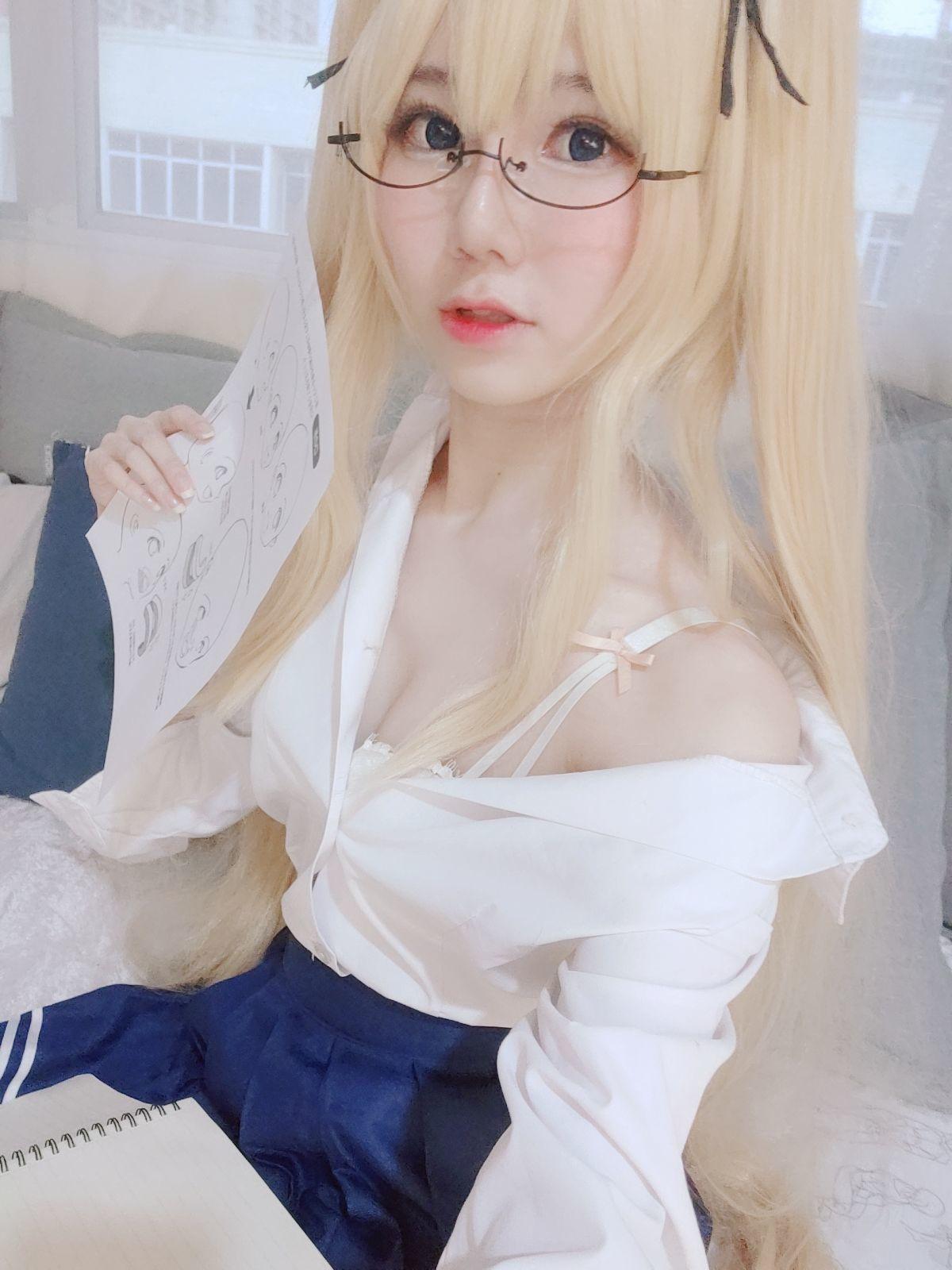 [网红COSER] Sally Dorasnow – Eriri School Girl(29)