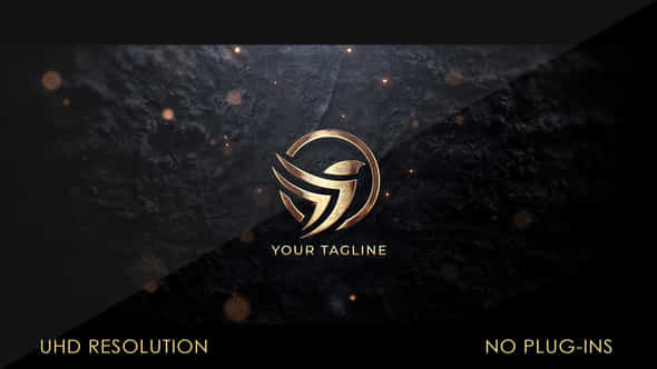 Gold Logo Reveal - VideoHive 44378516