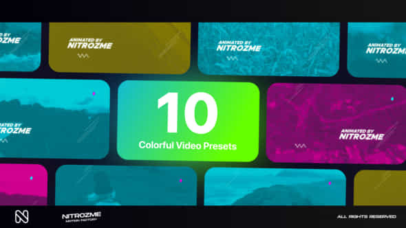 Colorful Typography Vol. - VideoHive 44892832