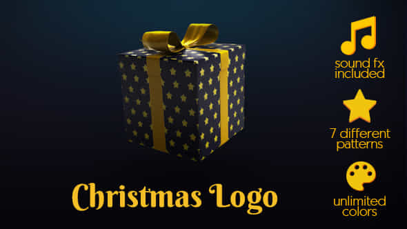 Gift Box Logo - VideoHive 21074253