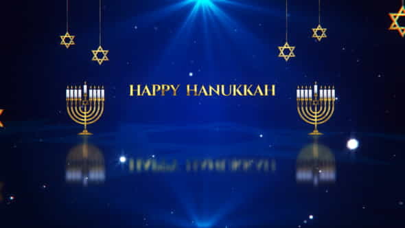 Happy Hanukkah - VideoHive 41686286