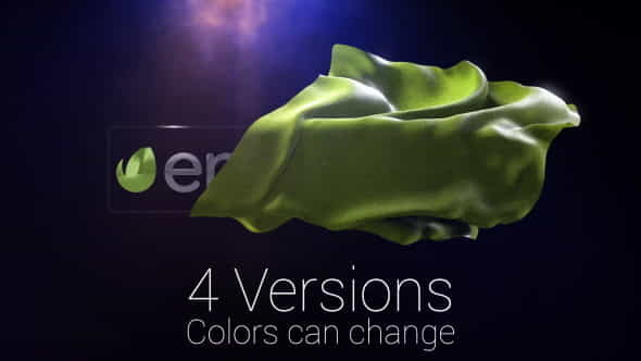 Cloth Floating Logo - VideoHive 21461784