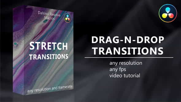 Stretch Transitions for DaVinci Resolve - VideoHive 35804051