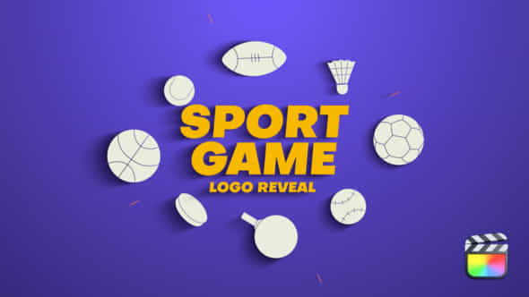 Sport Game Logo Reveal - VideoHive 51726230