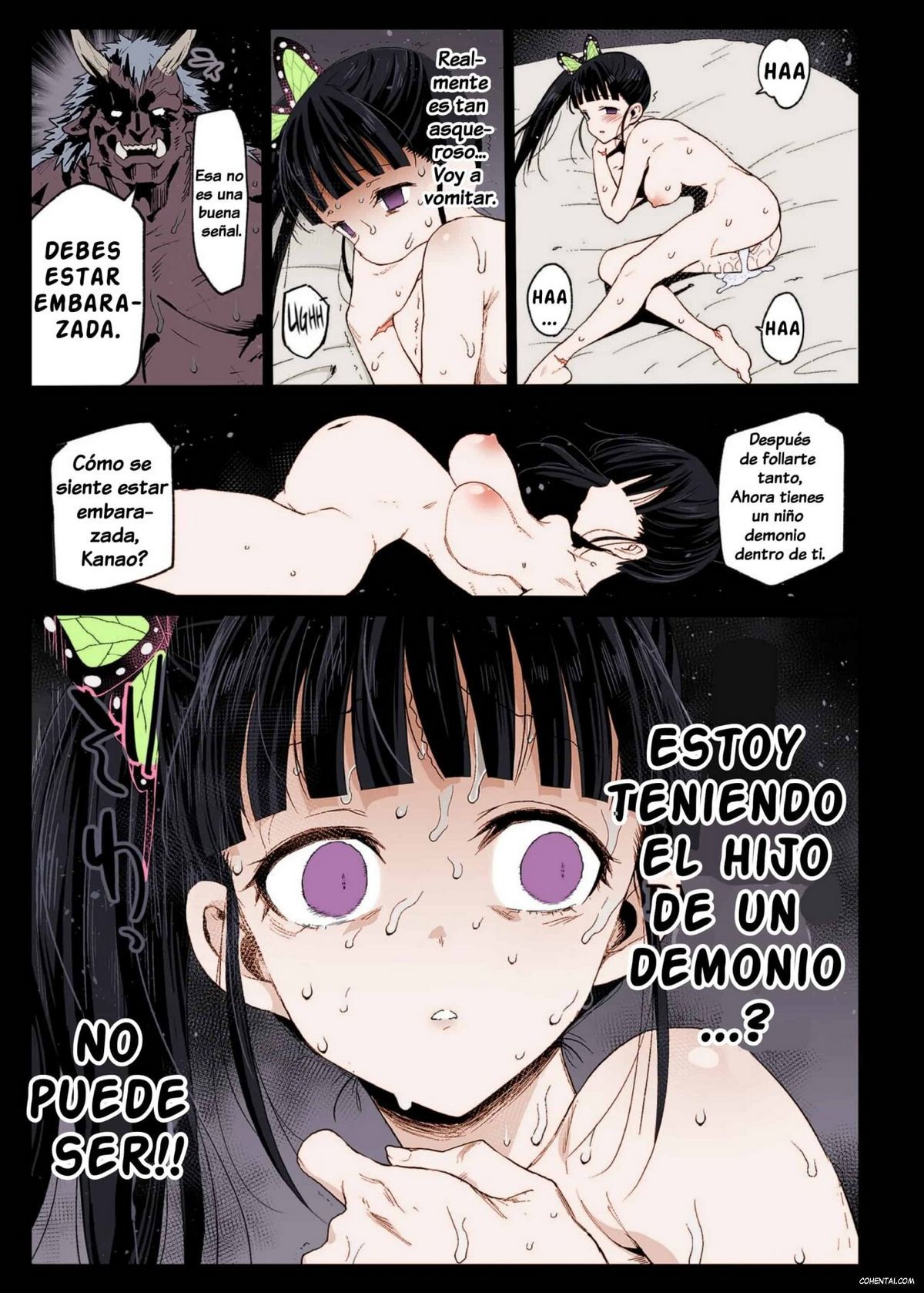 Kanao Muhyoujou Kan – RAPE OF DEMON SLAYER 3 (Kimetsu no Yaiba) xxx comics manga porno doujin hentai español sexo 