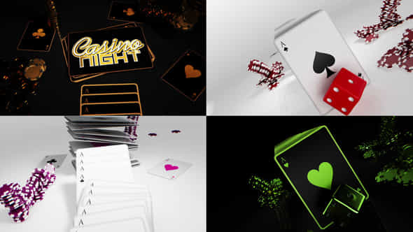 Playing Cards Casino - VideoHive 43193174