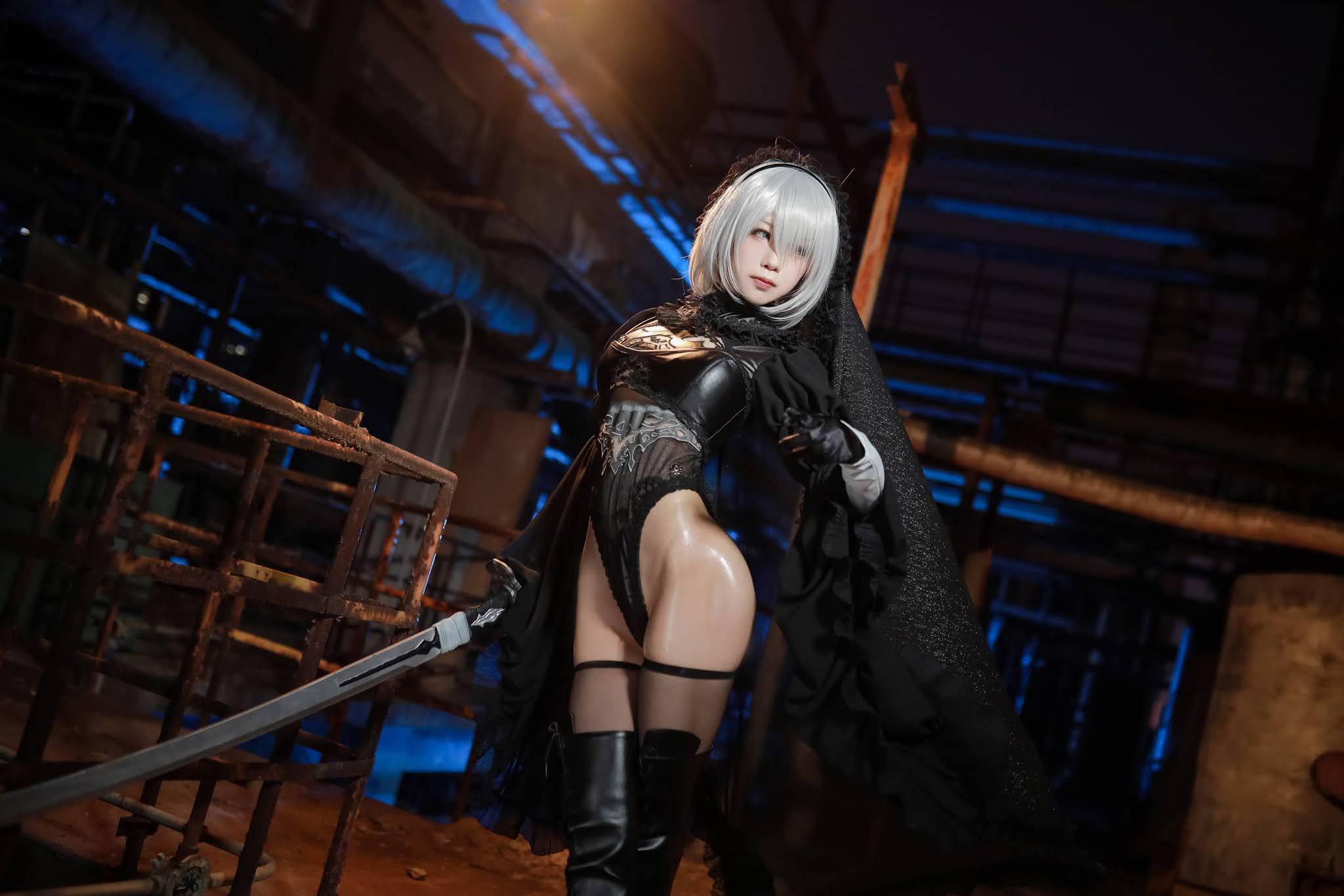 [水淼Aqua] 2B Dark Version NieR_Automata ニーア オートマタ(7)