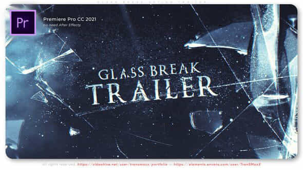 Glass Break Action - VideoHive 39197901