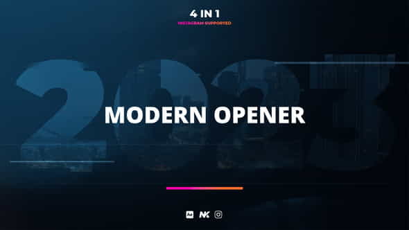 Modern Rhythmic Opener - VideoHive 42367654