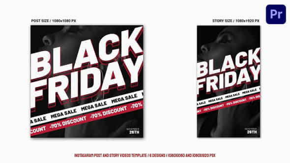 Black Friday Instagram - VideoHive 34916465