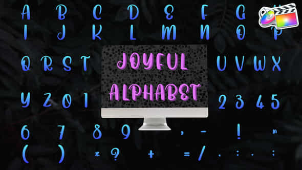 Joyful Alphabet - VideoHive 37483472