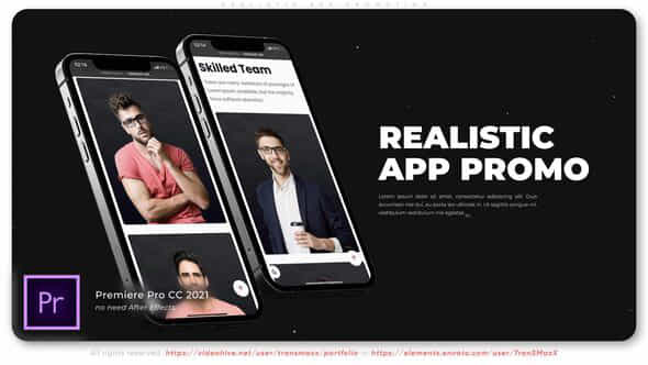 Realistic App Promotion - VideoHive 41875346