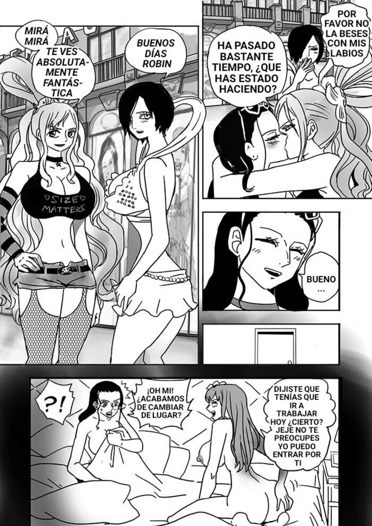 Nico Robin Body Swap Experience(Kawaideska) - 24