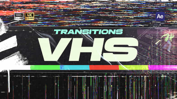 Vhs Transitions - VideoHive 56489666