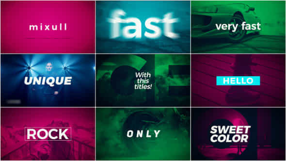 Dynamic Opener - VideoHive 21448610