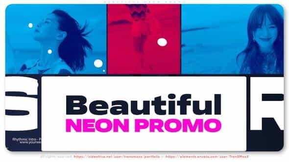 Beautiful Neon Promo - VideoHive 36588961
