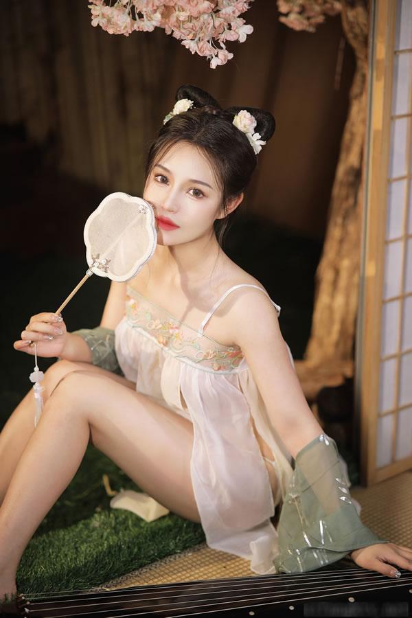 福利姬桃暖酱古风仕女妖娆怀玉(4)