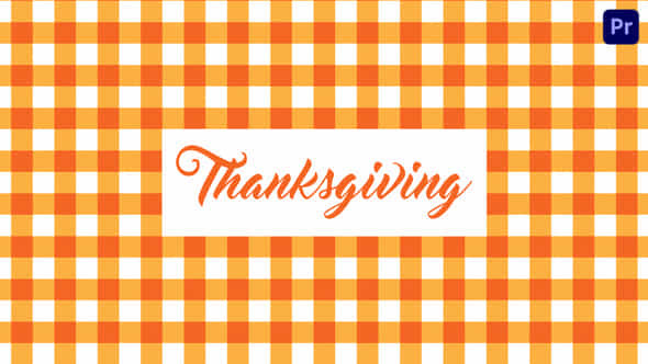 Thanksgiving Backgrounds - VideoHive 40366774
