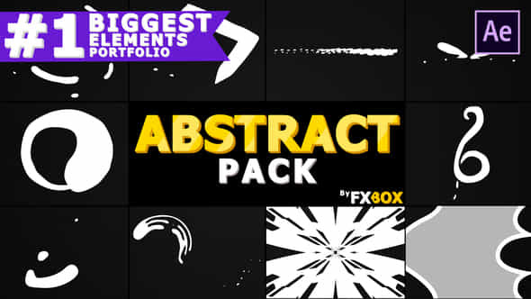 Cartoon Abstract Elements - VideoHive 23717663