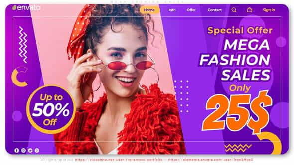 Mega Fashion Sales - VideoHive 31319153