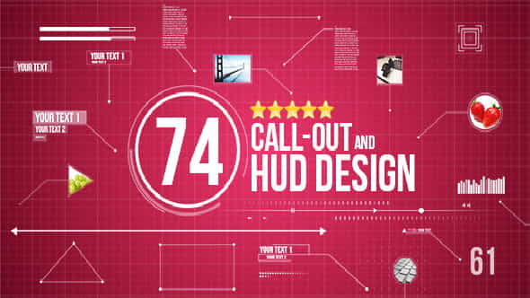74 Call-Out and Hud Design - VideoHive 12926995