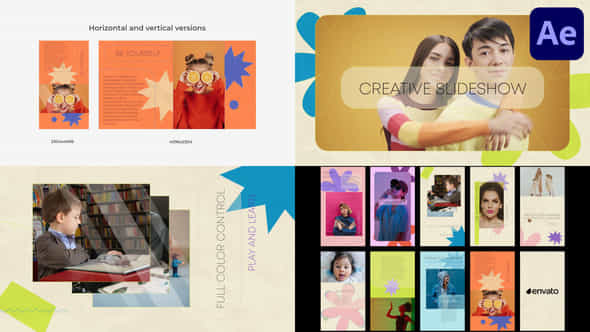 Creative Colorful Slideshow - VideoHive 43470123