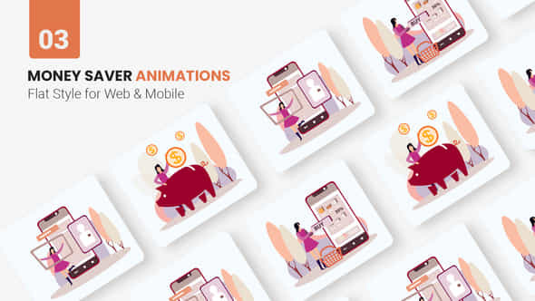 Money Saver Animations - VideoHive 46304038