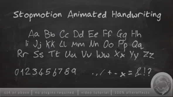 Stopmotion Handwriting - VideoHive 2544884