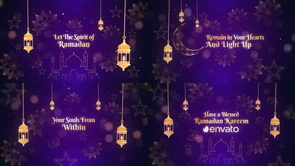 Ramadan Wishes - VideoHive 37073611