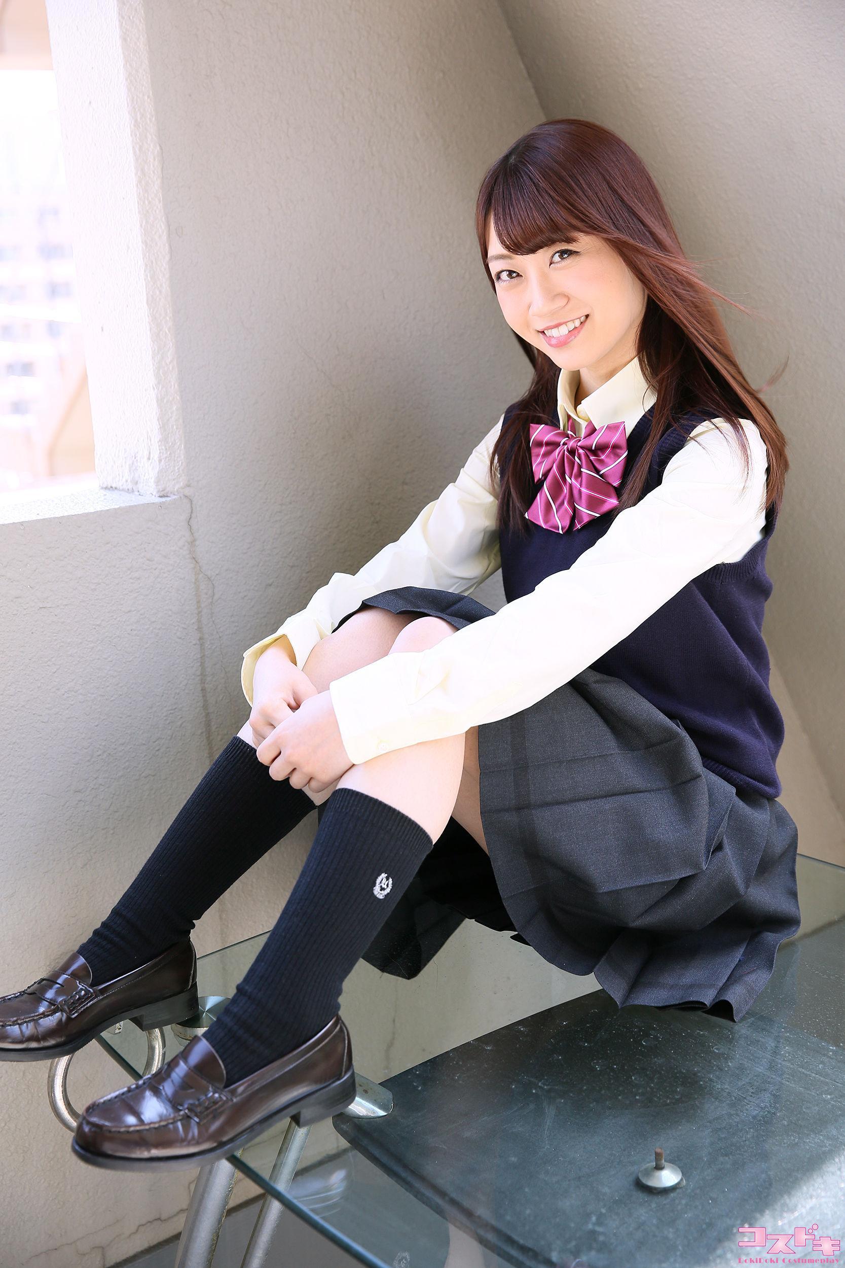 [Cosdoki] 笠木いちか Ichika Kasagi kasagiichika_pic_seifuku2(34)