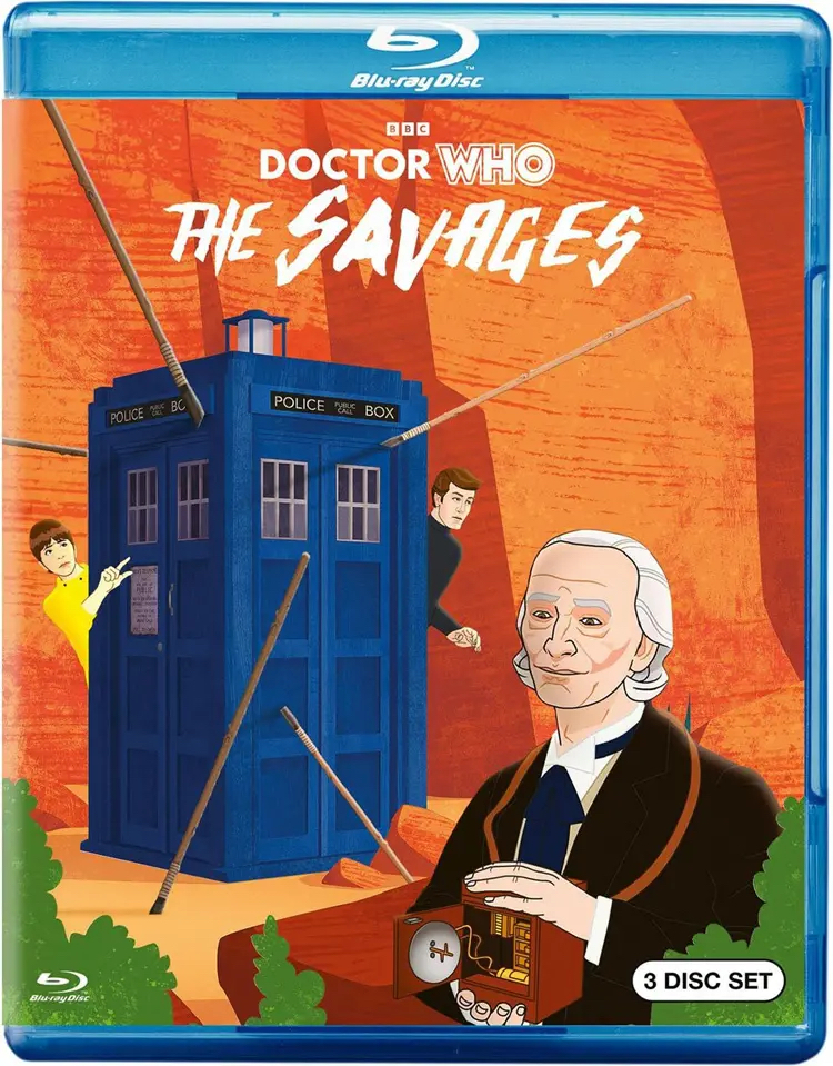doctor who the savages bluray