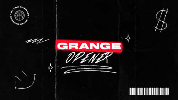 Grunge Opener - VideoHive 56419155