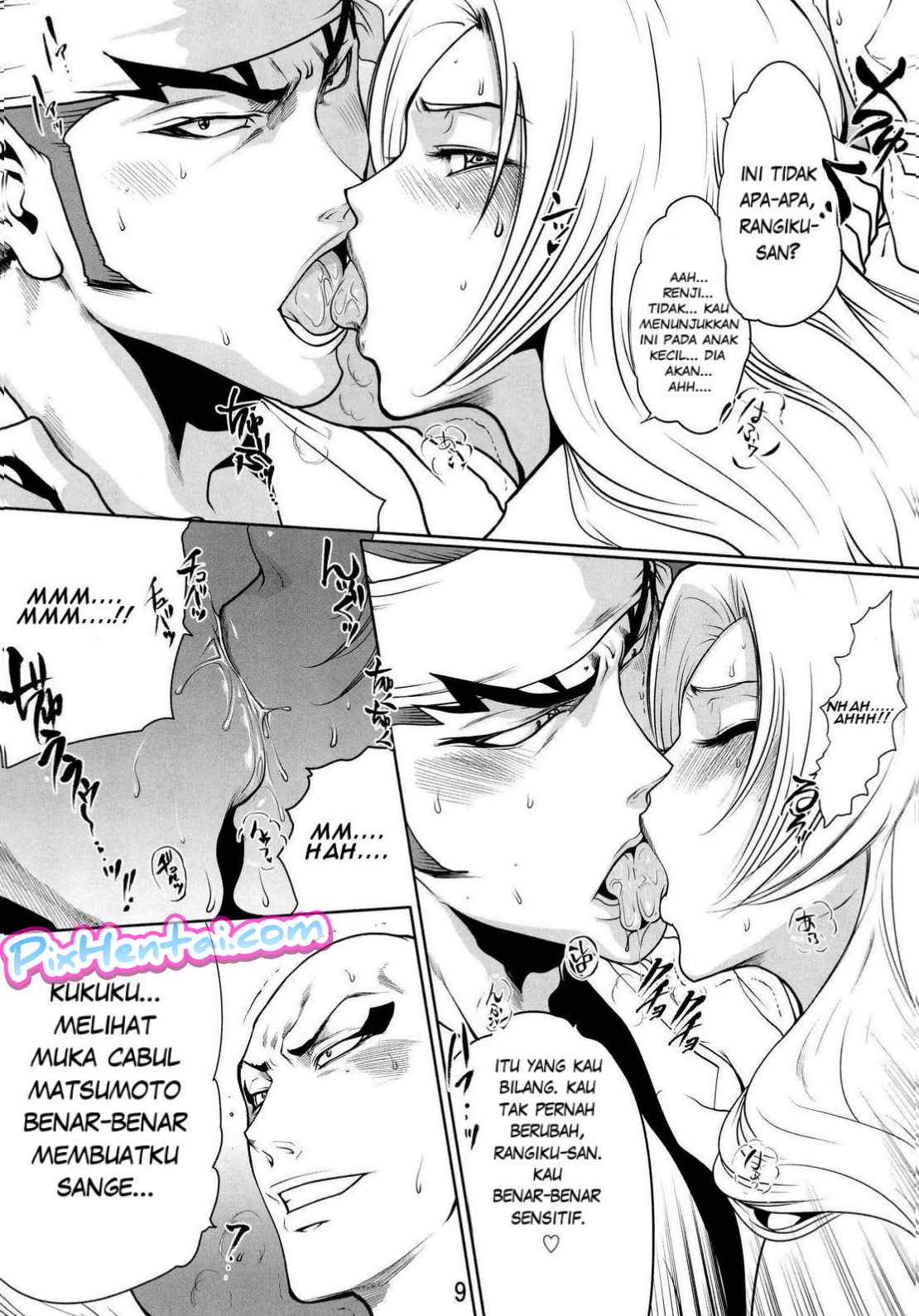 Komik Hentai Bleach - Memek Rangiku Matsumoto mendapat Double Penetrasi Manga Sex Porn Doujin XXX Bokep 07