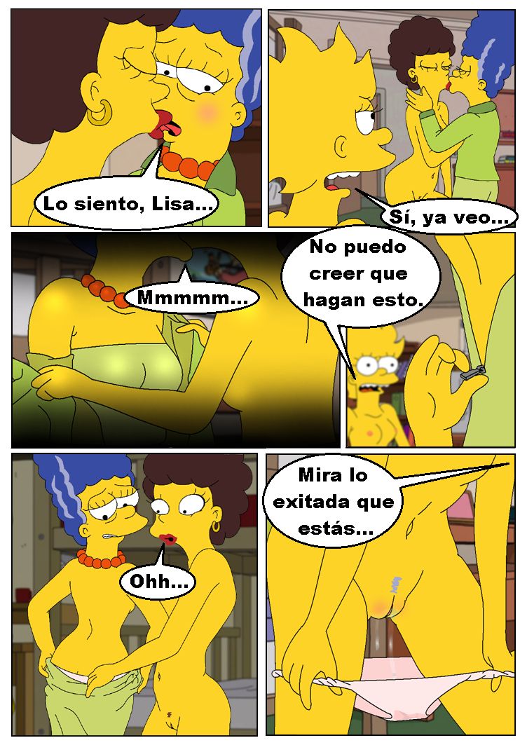 Lisa en la Universidad – Comic XXX - 4