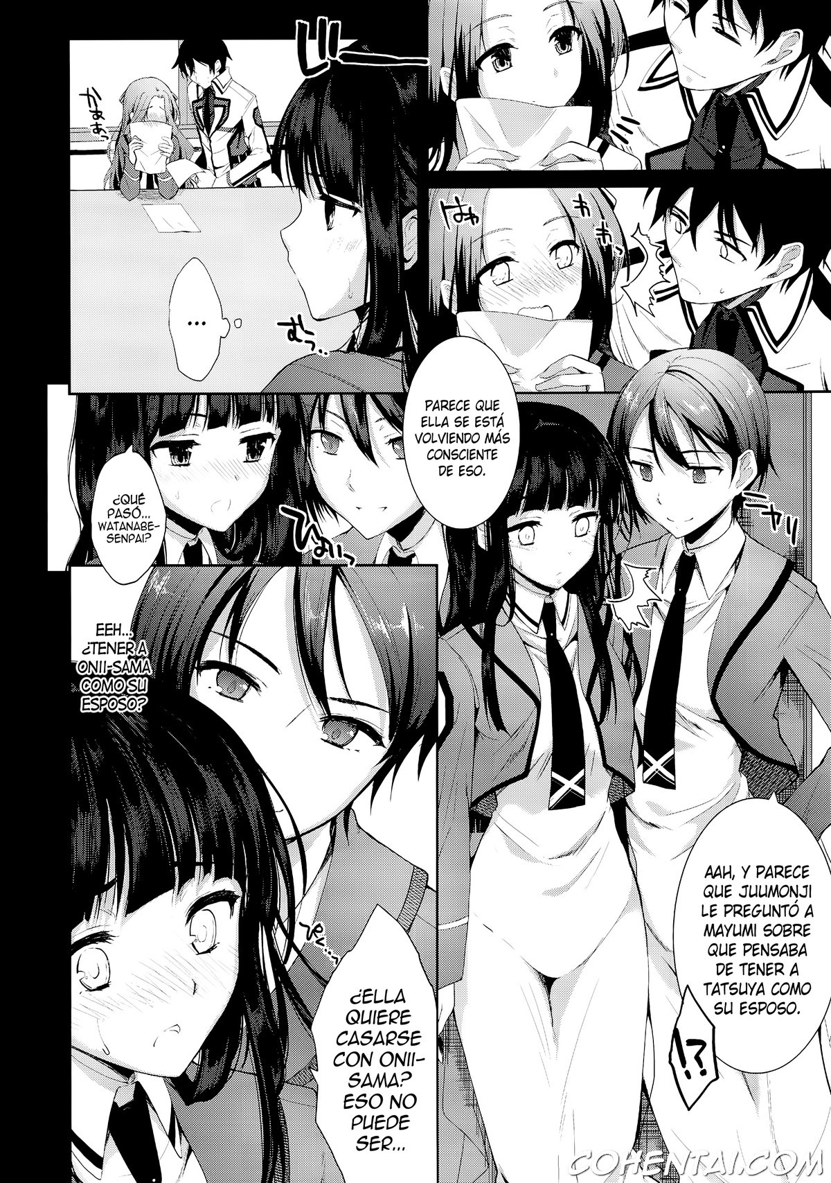 Deep Snow (Mahouka koukou no Rettousei) xxx comics manga porno doujin hentai español sexo 