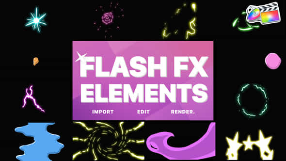Flash FX Elements - VideoHive 36215095