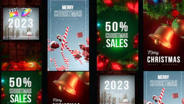 Christmas Creative Posts - VideoHive 41960272