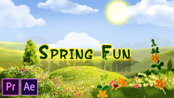 Spring Fun - Premiere Pro - VideoHive 25911441