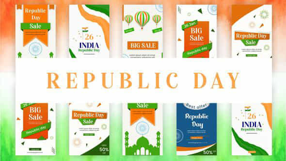 India Republic Day - VideoHive 35403900