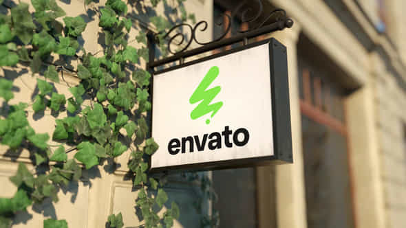 Mockup Wall Sign - VideoHive 57862085