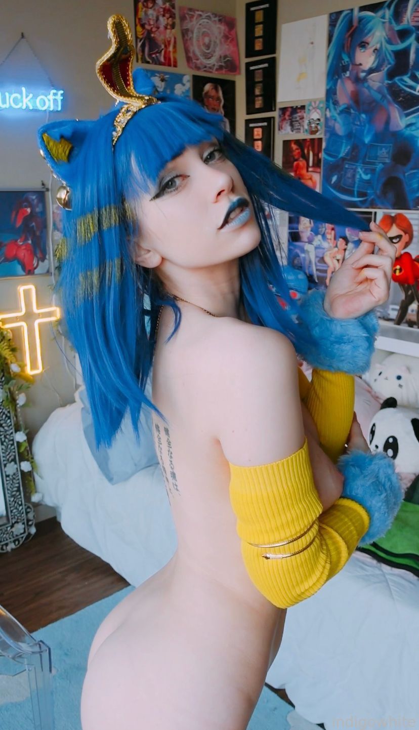 Indigo White - Ankha