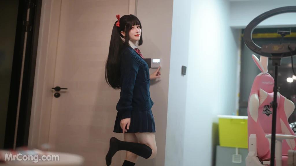 Coser@鹿八岁: JK少女的悸动 (120 photos )(42)
