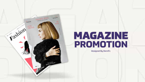 Magazine Promotion - VideoHive 48832407